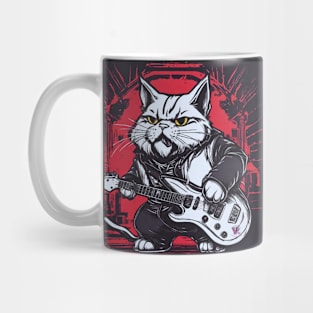 Heavy Metal Cat Mug